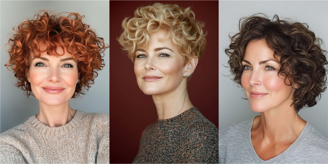 28 Age-Defying Short Curly Hairstyles for Women Over 50