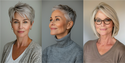 50+ Best Short Haircuts for Women Over 60