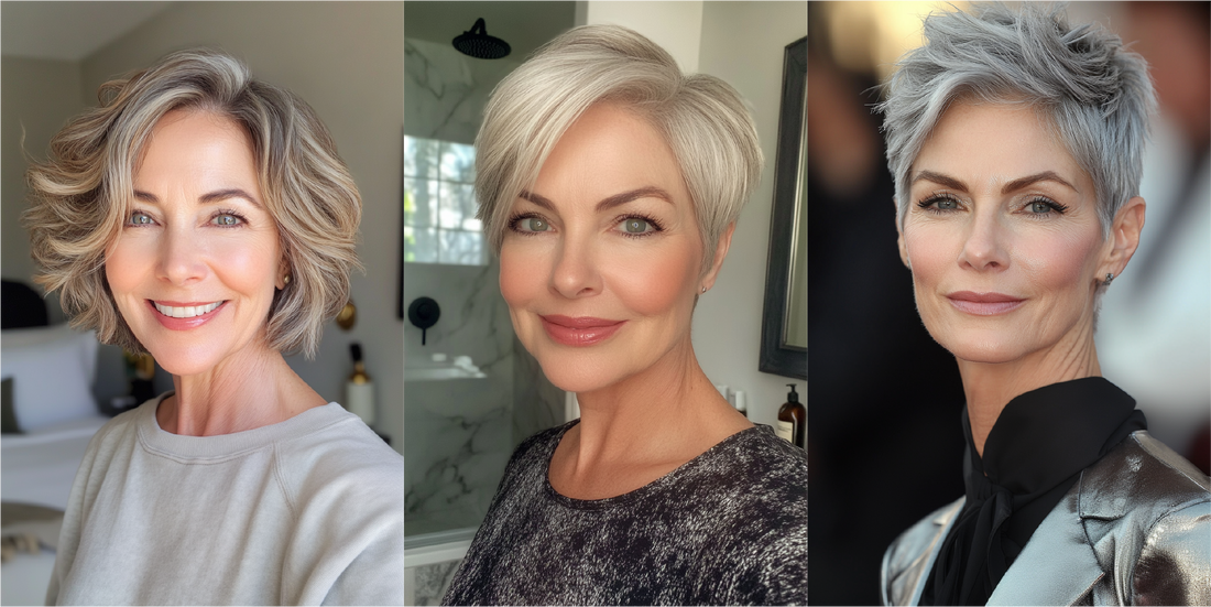 28 Volume-Boosting Short Hairstyle Ideas for Women Over 50 with Thin Hair