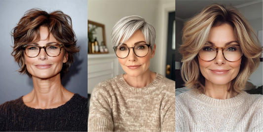 27+ Amazing Short Hairstyles for Women Over 60 with Glasses in 2024