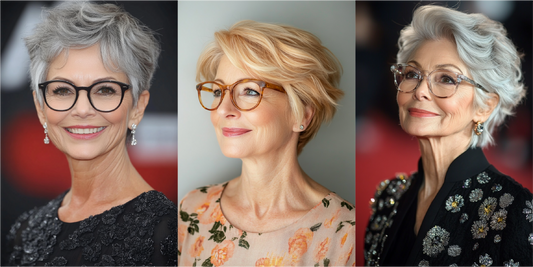 24 Must-See Short Hairstyles for Women Over 70 with Glasses!