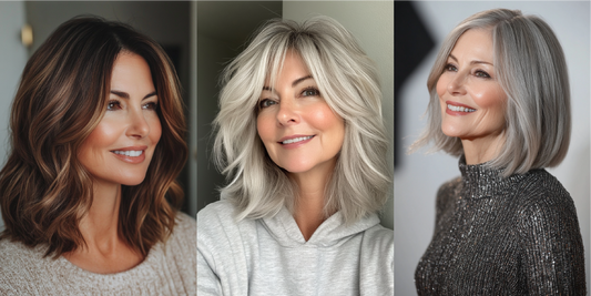 33 Amazing Shoulder-Length Hairstyles for Women Over 50