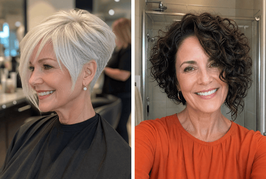 25+ Fresh Asymmetrical Hairstyles for Older Women