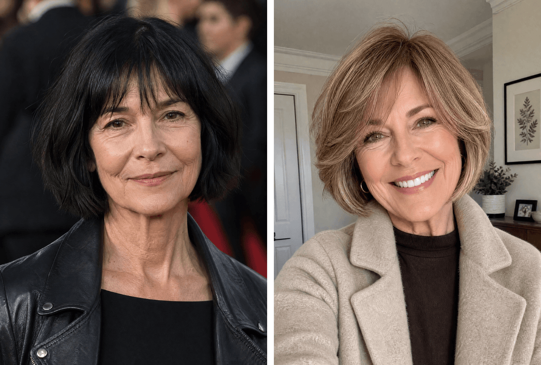 22 Must-See Chin Length Hairstyles For Older Women