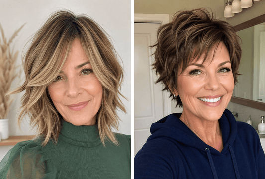 24 Stunning Choppy Hairstyles For Women Over 50