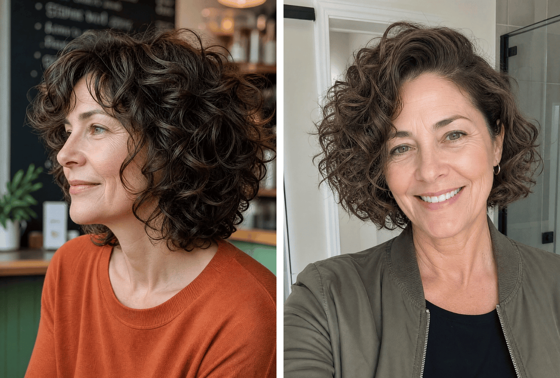 27 Stylish Curly Bob Hairstyles for Women Over 50
