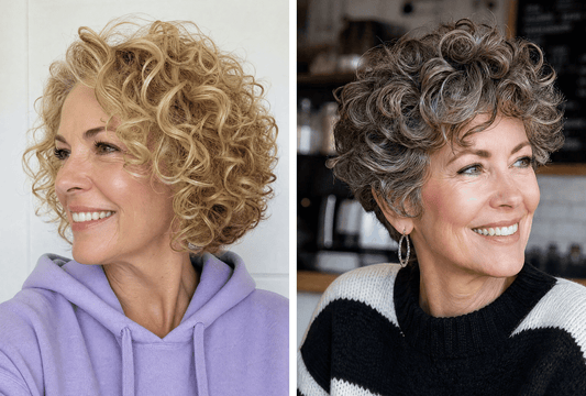 27 Trending Curly Hairstyles for Women Over 50