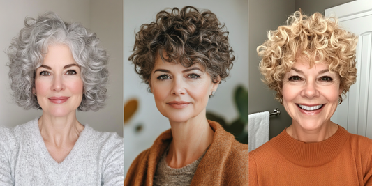 24 Chic Curly Pixie Haircuts for Women Over 60