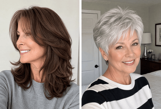 27 Powerful Feathered Hairstyles for Women Over 60