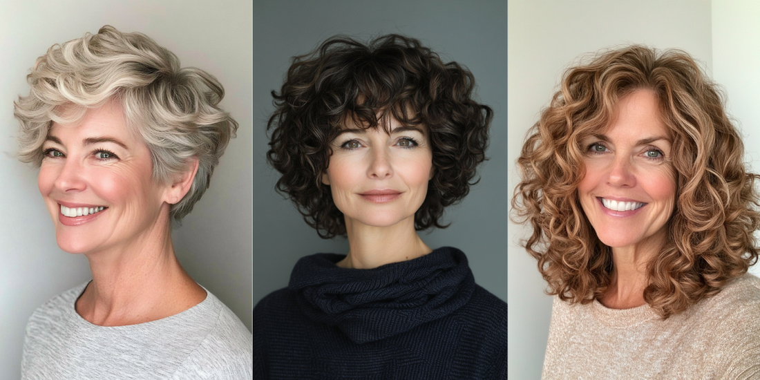 24 Gorgeous Haircuts for Older Women With Curly Hair