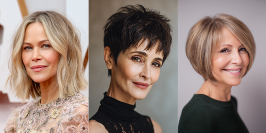 21 Chic Haircuts for Older Women with Round Face