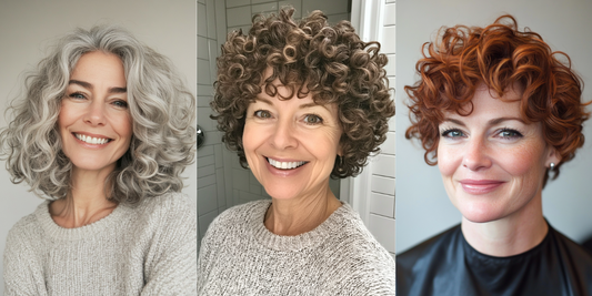 24 Chic Haircuts for Women Over 50 with Curly Hair