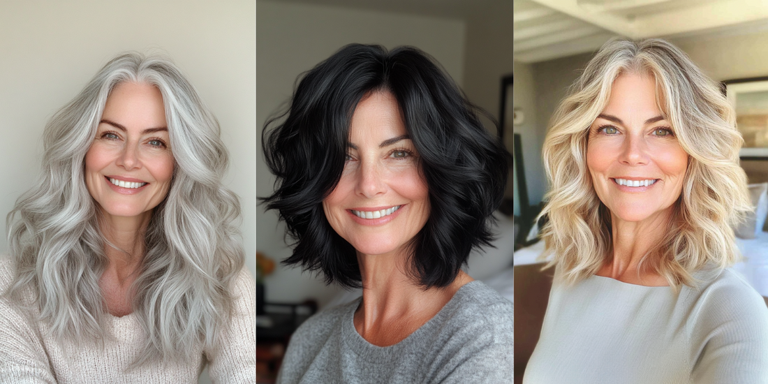 23 Stunning Haircuts for Women Over 60 with Wavy Hair