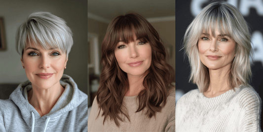 Hairstyles for Older Women with Bangs