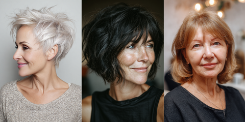 23 Gorgeous Hairstyles for Older Women with Fine Hair