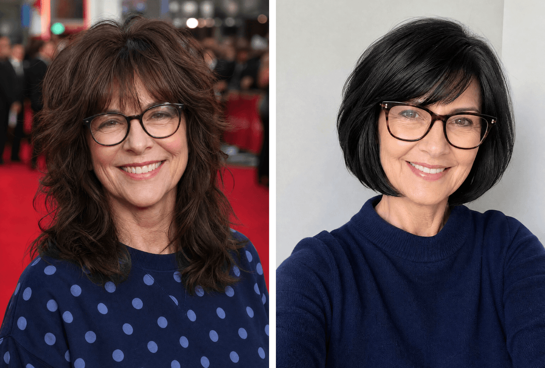 25+ Stylish Hairstyles For Women Over 50 With Glasses