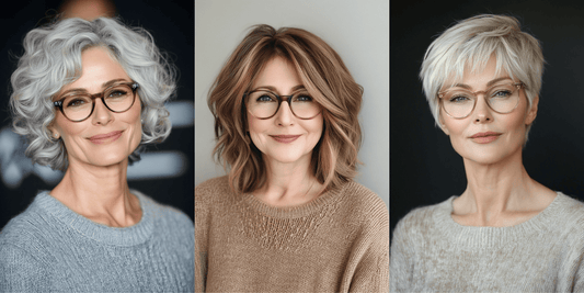 Hairstyles for Women Over 60 with Glasses