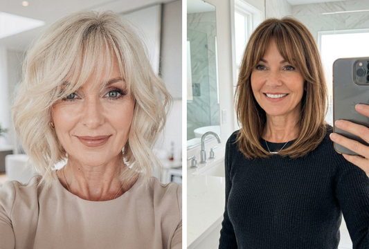 30 Youthful Hairstyles with Bangs for Women Over 50