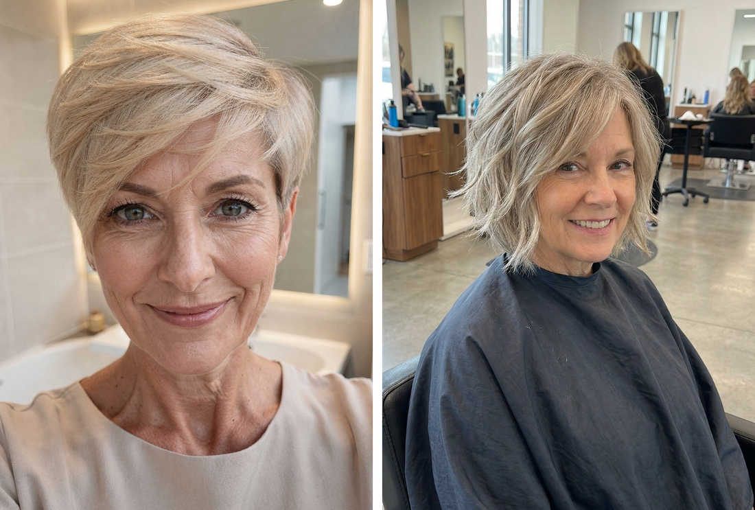 24 Stylish Hairstyles for Women Over 60 with Fine Hair in 2026