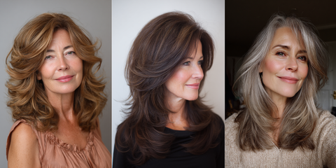 24 Stunning Layered Haircuts for Older Women