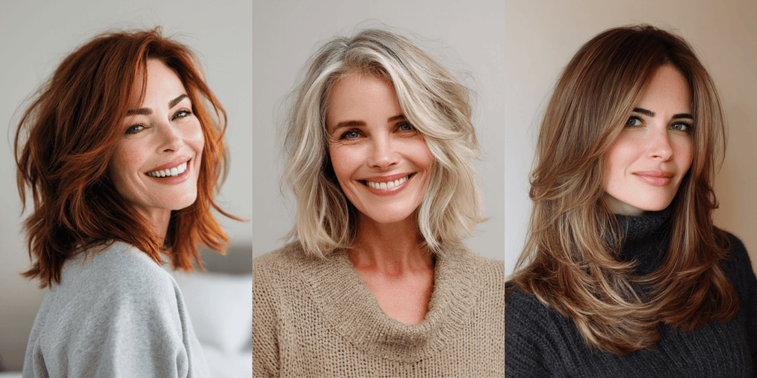 27 Stylish Layered Haircuts for Women Over 40 2025