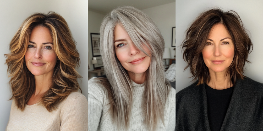 24 Stunning Layered Hairstyles for Women Over 50 in 2025