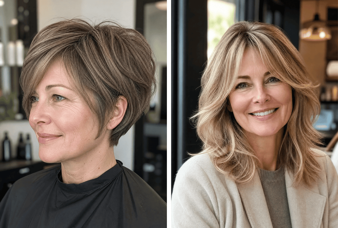 27 Chic Layered Hairstyles for Women Over 50