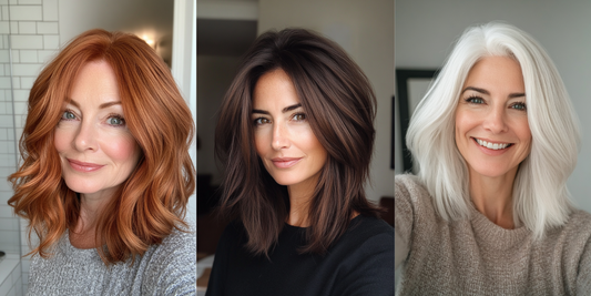 23 Stunning Long Bob Haircuts for Older Women