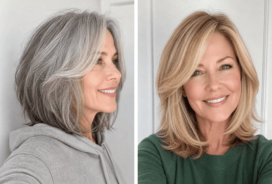 25+ Gorgeous Long Bob Hairstyles for Older Women