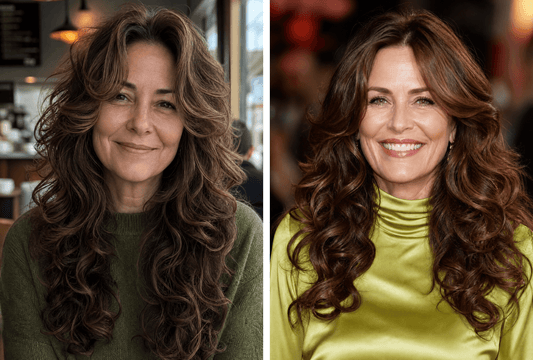 27 Stunning Long Curly Hairstyles For Women Over 50