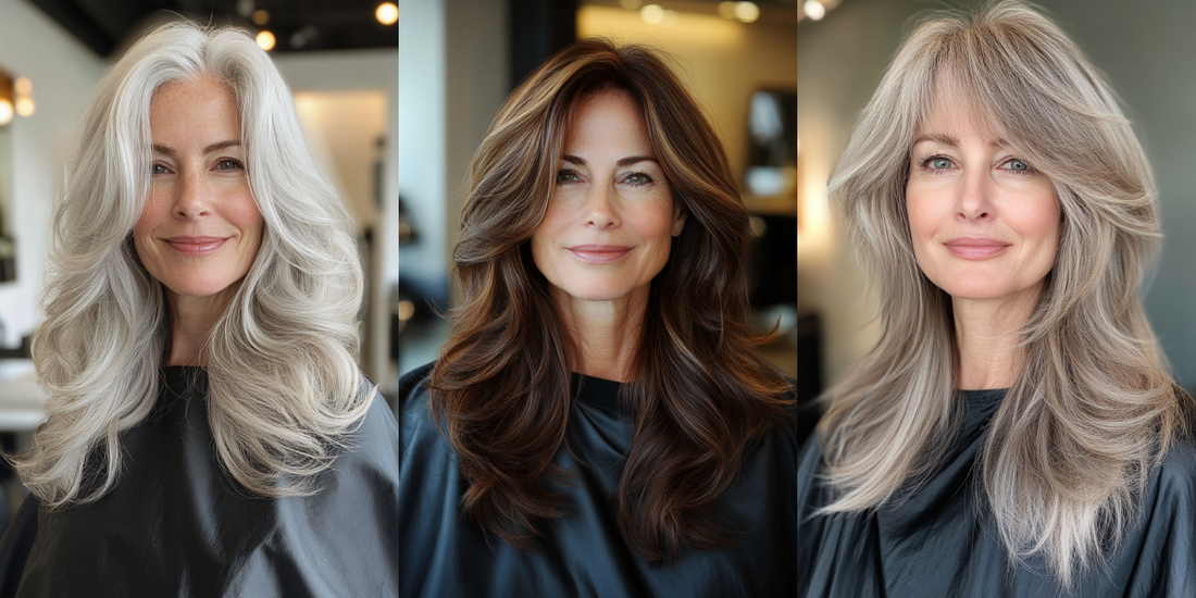 22 Modern Looks Long Haircuts for Older Women to Try Now in 2025