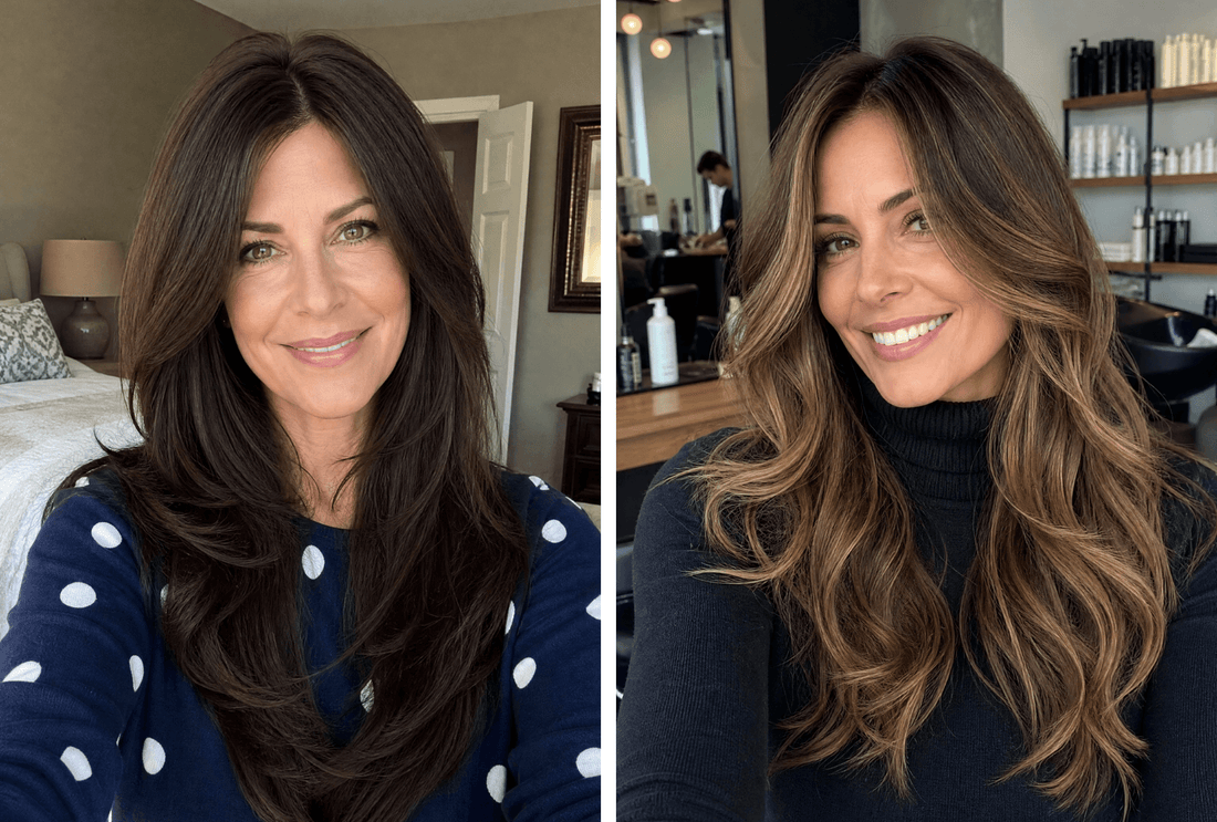 23 Chic Long Hairstyles For Women Over 40