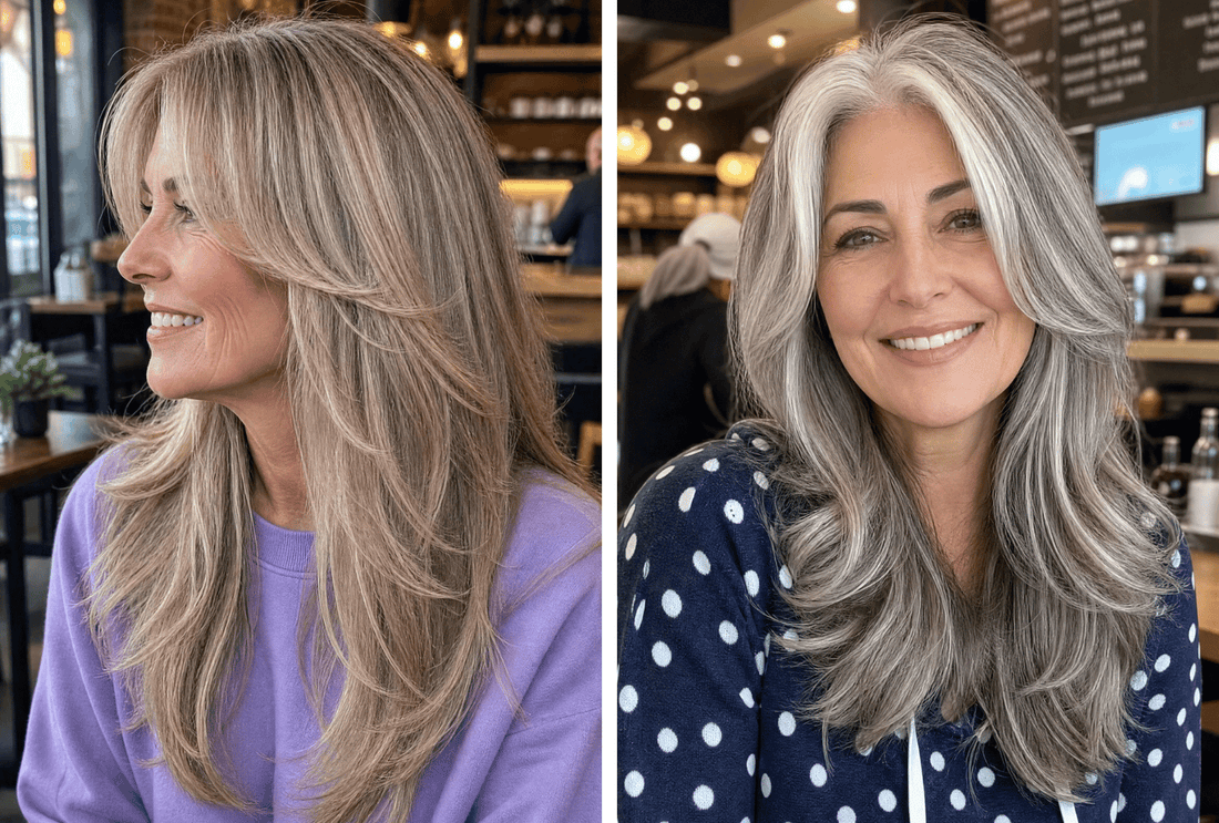 27 Must-See Long Hairstyles for Women Over 50