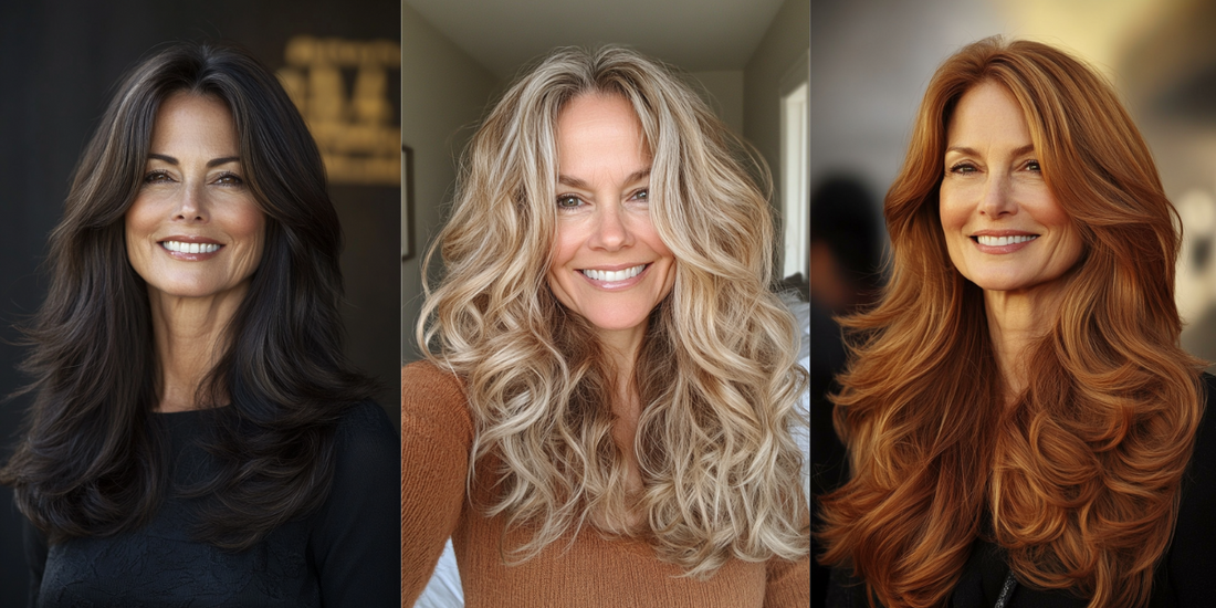 24 Stunning Longer Hairstyles for Older Women