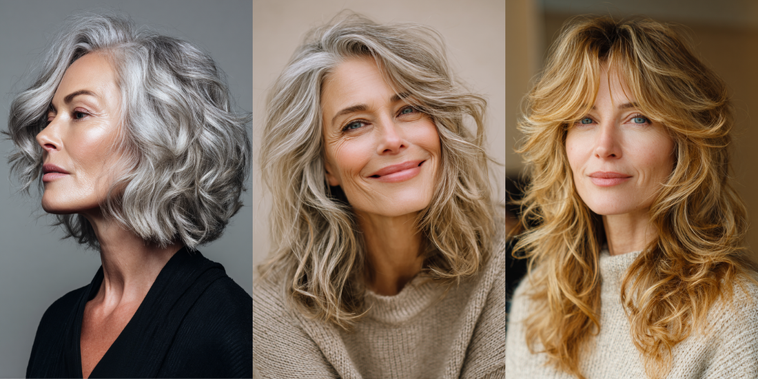 27 Gorgeous Medium Length Hairstyles for Women Over 50 with Wavy Hair 2025