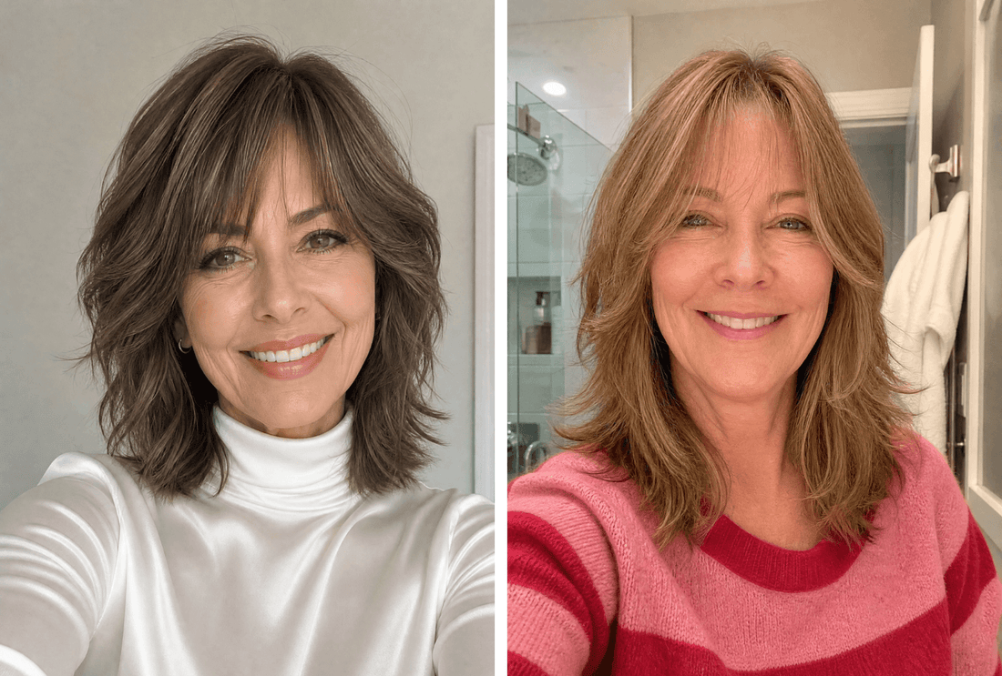27 Chic Medium Length Hairstyles For Women Over 50