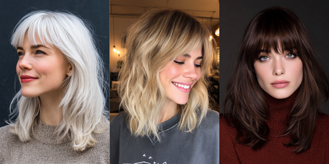 27 Chic Medium Length Hairstyles with Bangs 2026