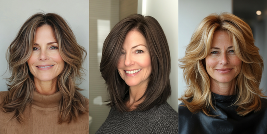 18 Gorgeous Medium Length Hairstyles With Layers For Women Over 50