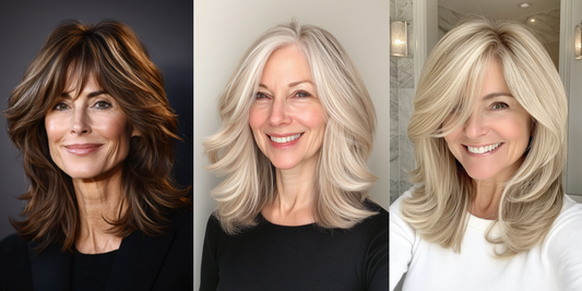 24 Stunning Medium Length Layered Haircuts for Older Women