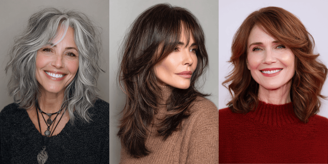 27 Fresh Medium Length Layered Haircuts for Women Over 50 2026