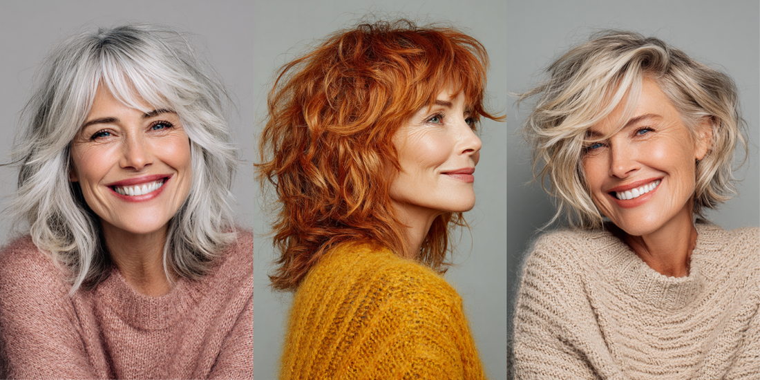 27 Refreshing Medium Length Shag Haircuts for Women Over 50 2025