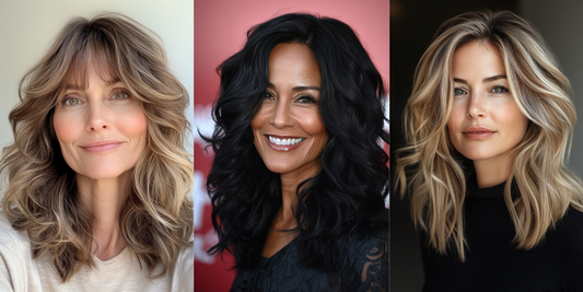 22 Chic Medium Length Wavy Hairstyles for Women Over 40