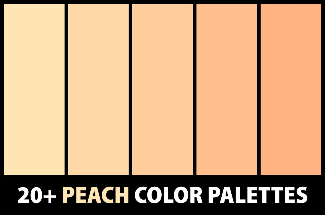 20+ Best Peach Color Palettes (Colors That Go With Peach)
