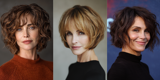 19 Must-See Round Face Haircuts for Women Over 50