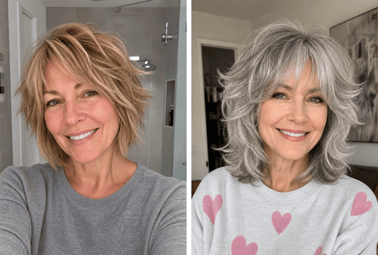 27 Age-defying Shaggy Hairstyles for Older Women