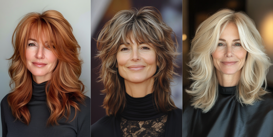 23 Stunning Shaggy Layered Hairstyles for Women Over 50