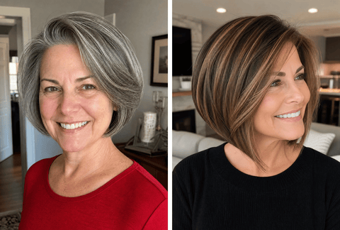 27 Crazy-Good Short Bob Hairstyles for Women Over 50