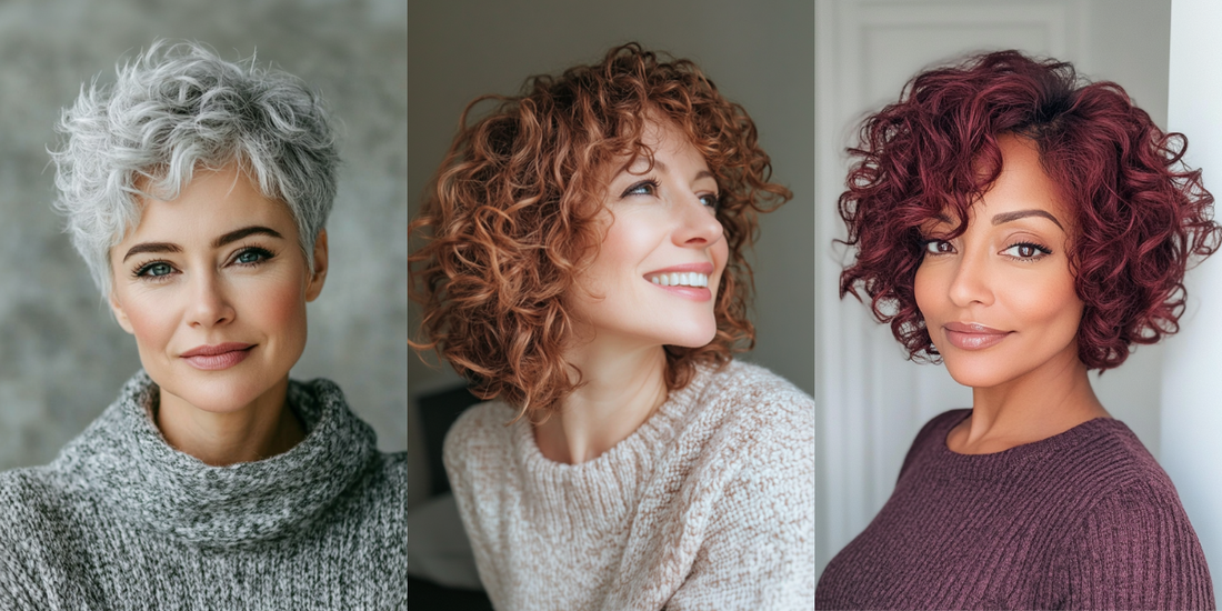 27 Stylish Short Curly Haircuts for Older Women in 2025
