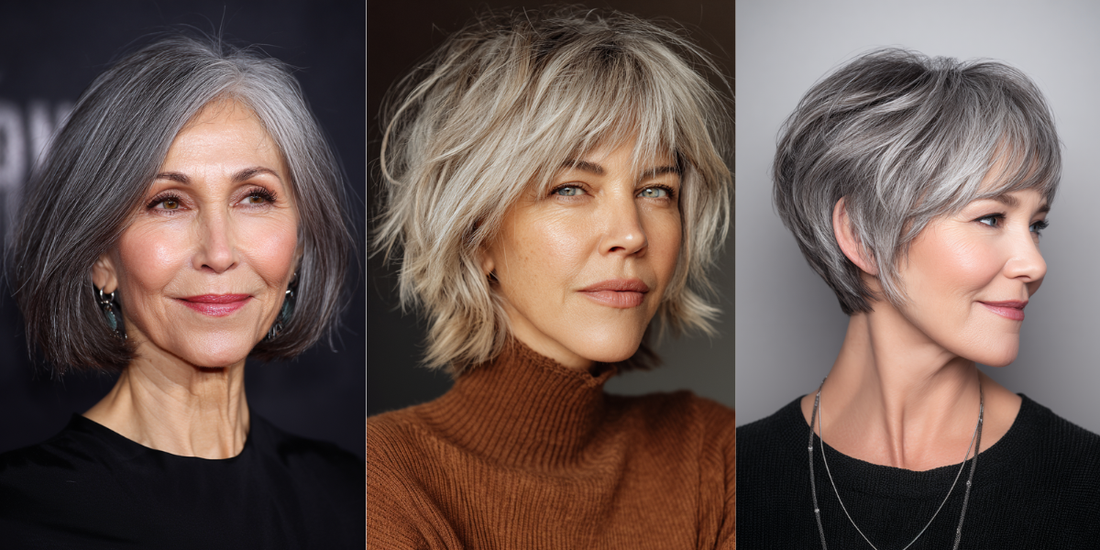 21 Stunning Short Grey Haircuts for Older Women 2026