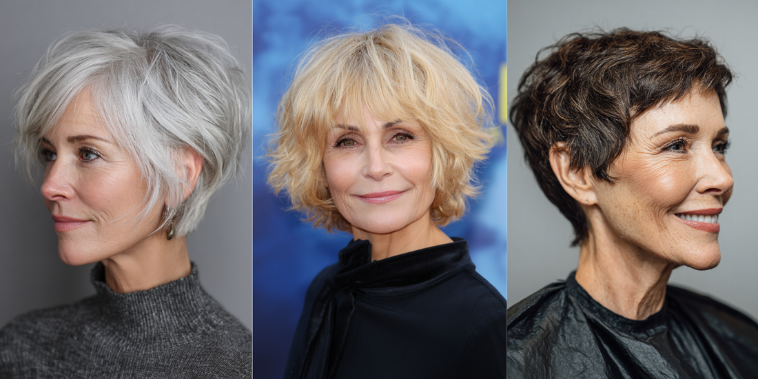 23 Stunning Short Haircuts for Older Women Over 60 with Fine Hair